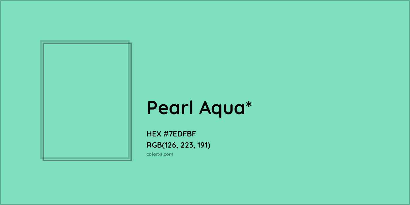 HEX #7EDFBF Color Name, Color Code, Palettes, Similar Paints, Images