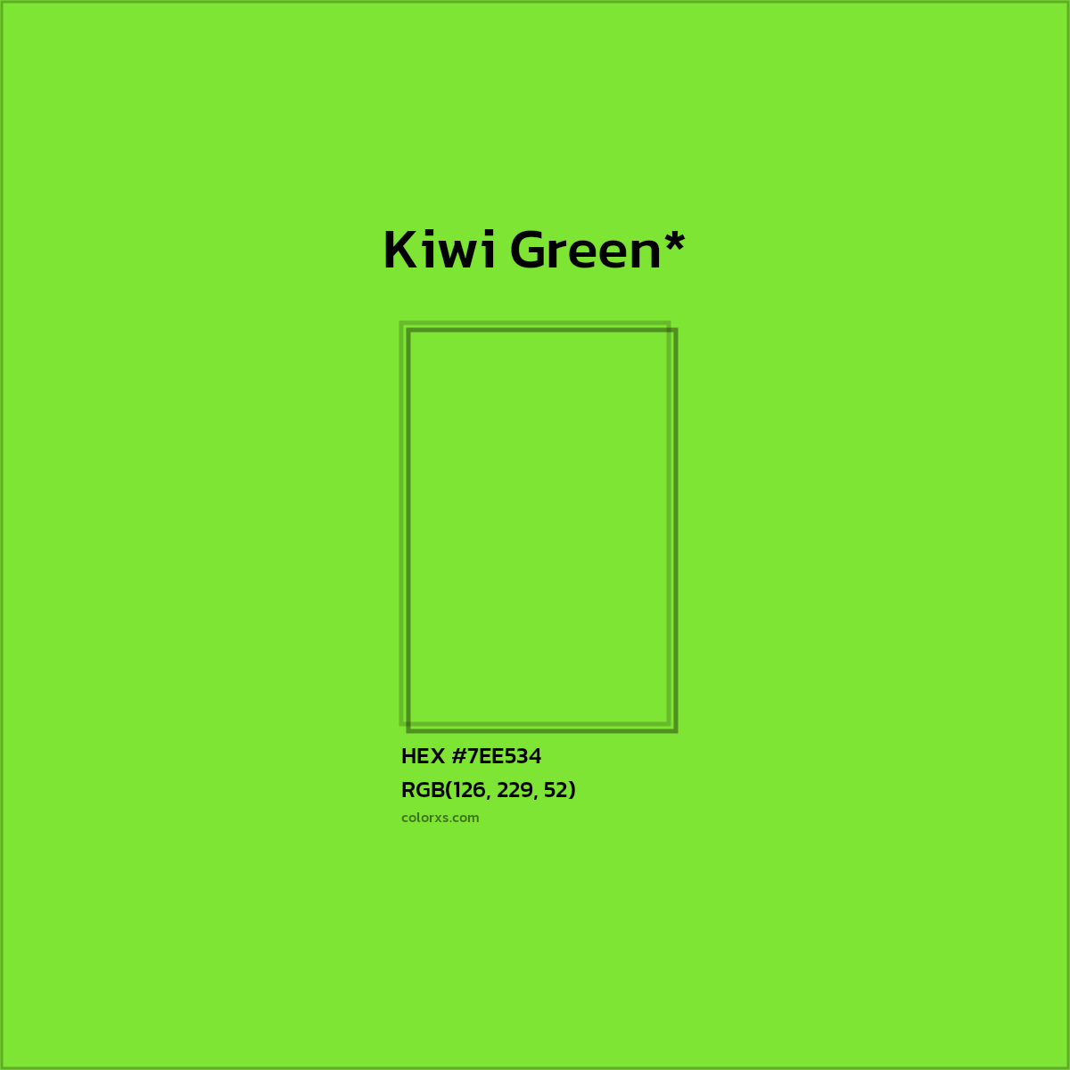 HEX #7EE534 Color Name, Color Code, Palettes, Similar Paints, Images