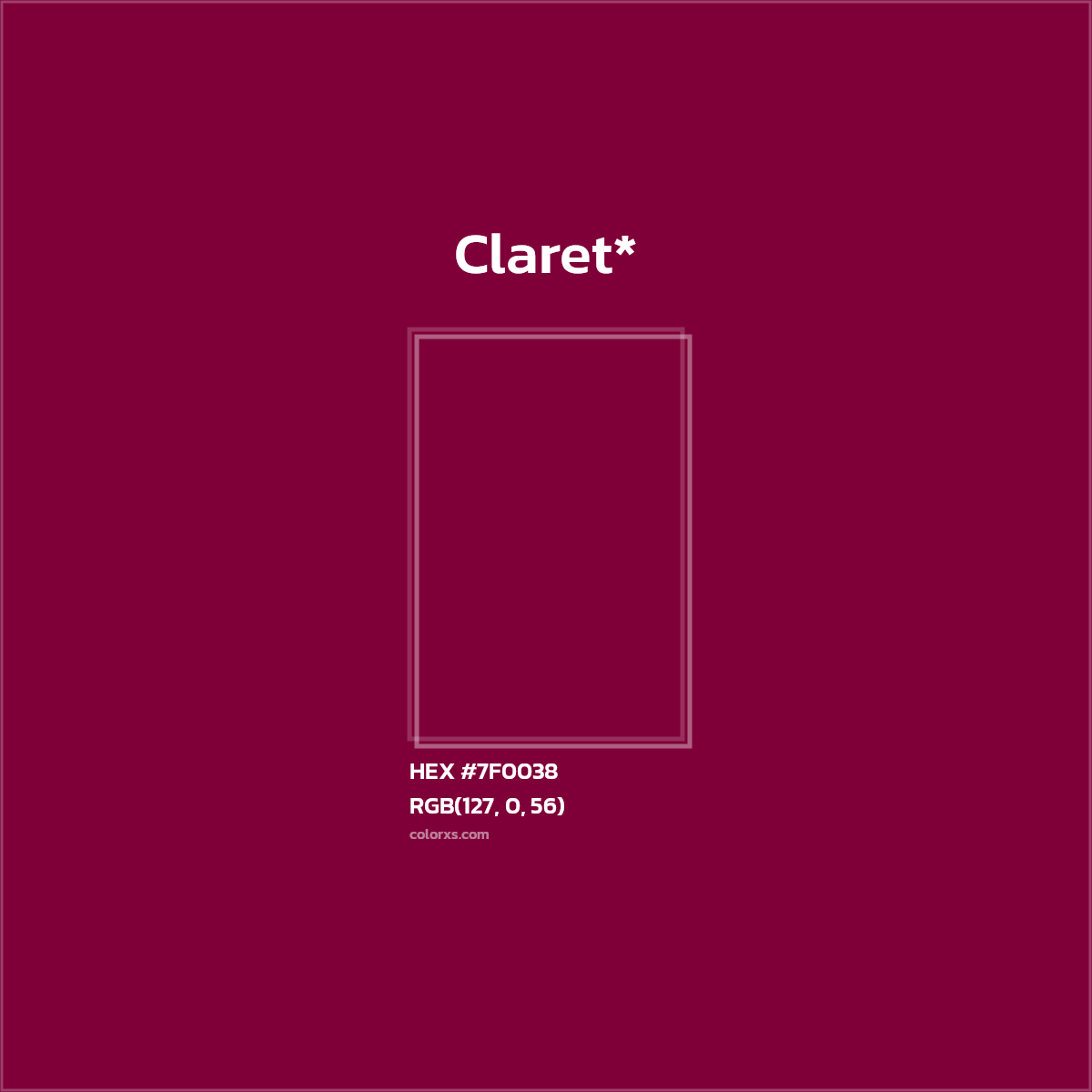 HEX #7F0038 Color Name, Color Code, Palettes, Similar Paints, Images
