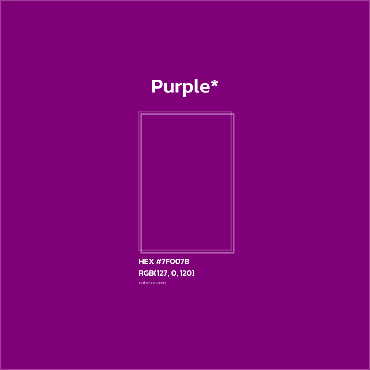 HEX #7F0078 Color Name, Color Code, Palettes, Similar Paints, Images