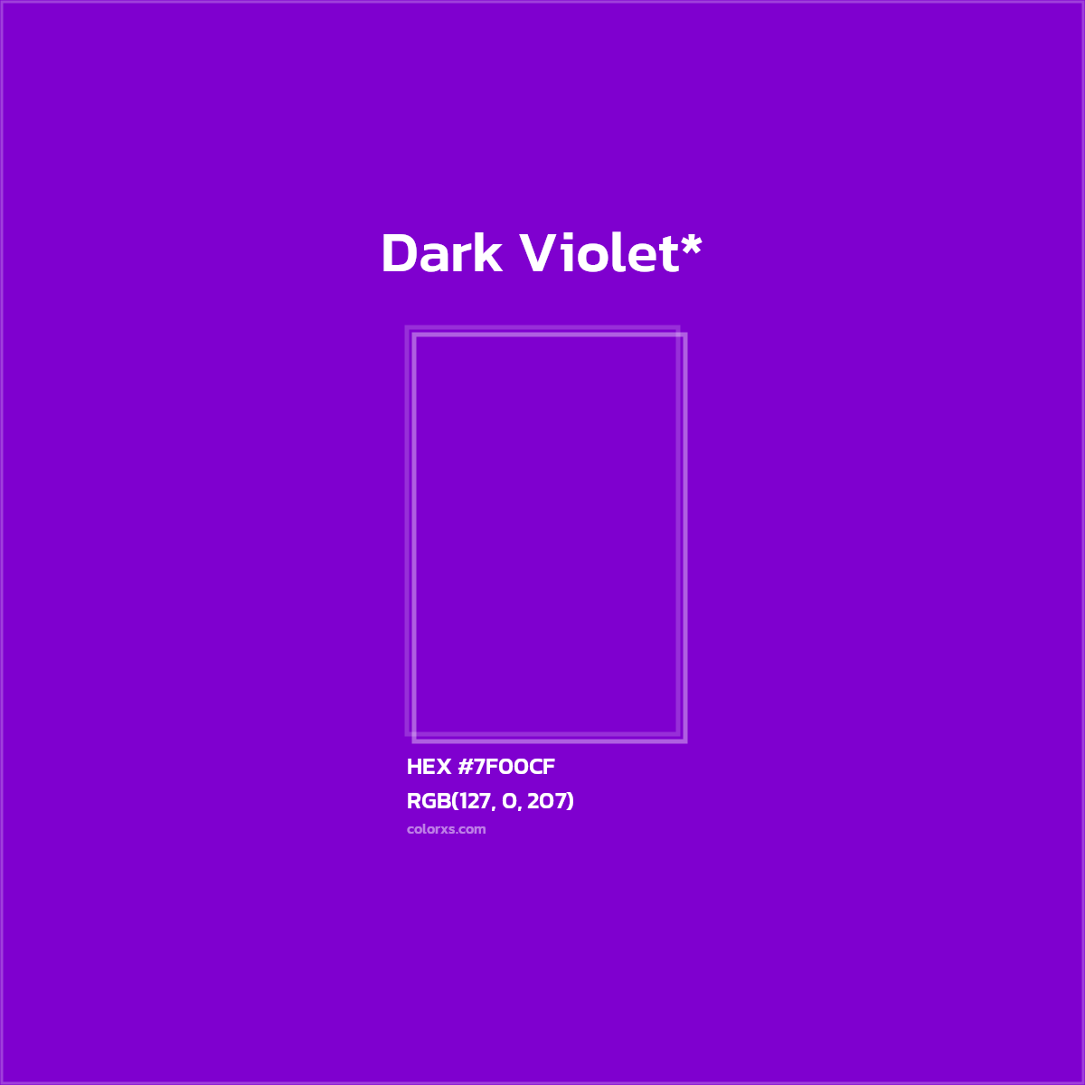 HEX #7F00CF Color Name, Color Code, Palettes, Similar Paints, Images