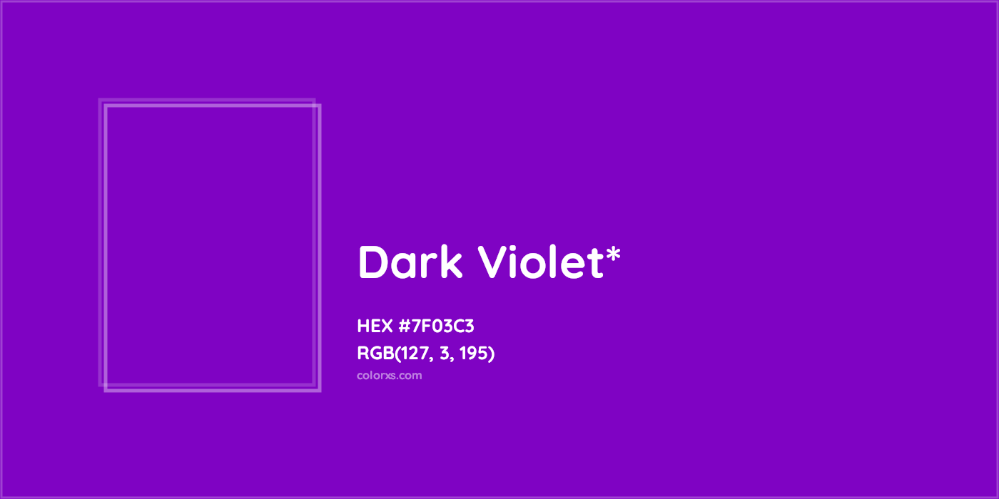 HEX #7F03C3 Color Name, Color Code, Palettes, Similar Paints, Images