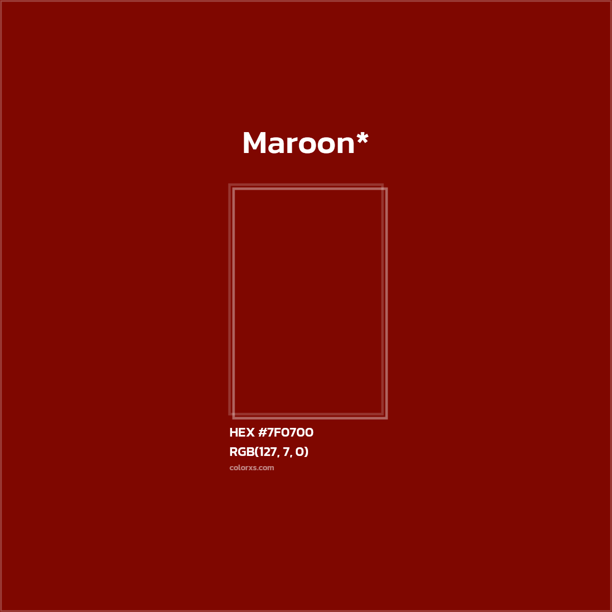 HEX #7F0700 Color Name, Color Code, Palettes, Similar Paints, Images