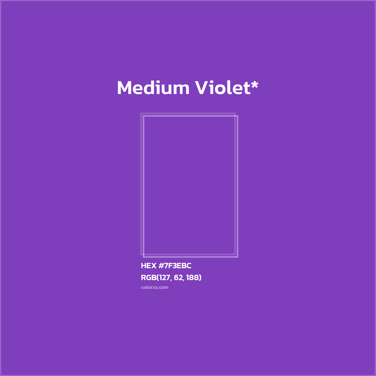 HEX #7F3EBC Color Name, Color Code, Palettes, Similar Paints, Images