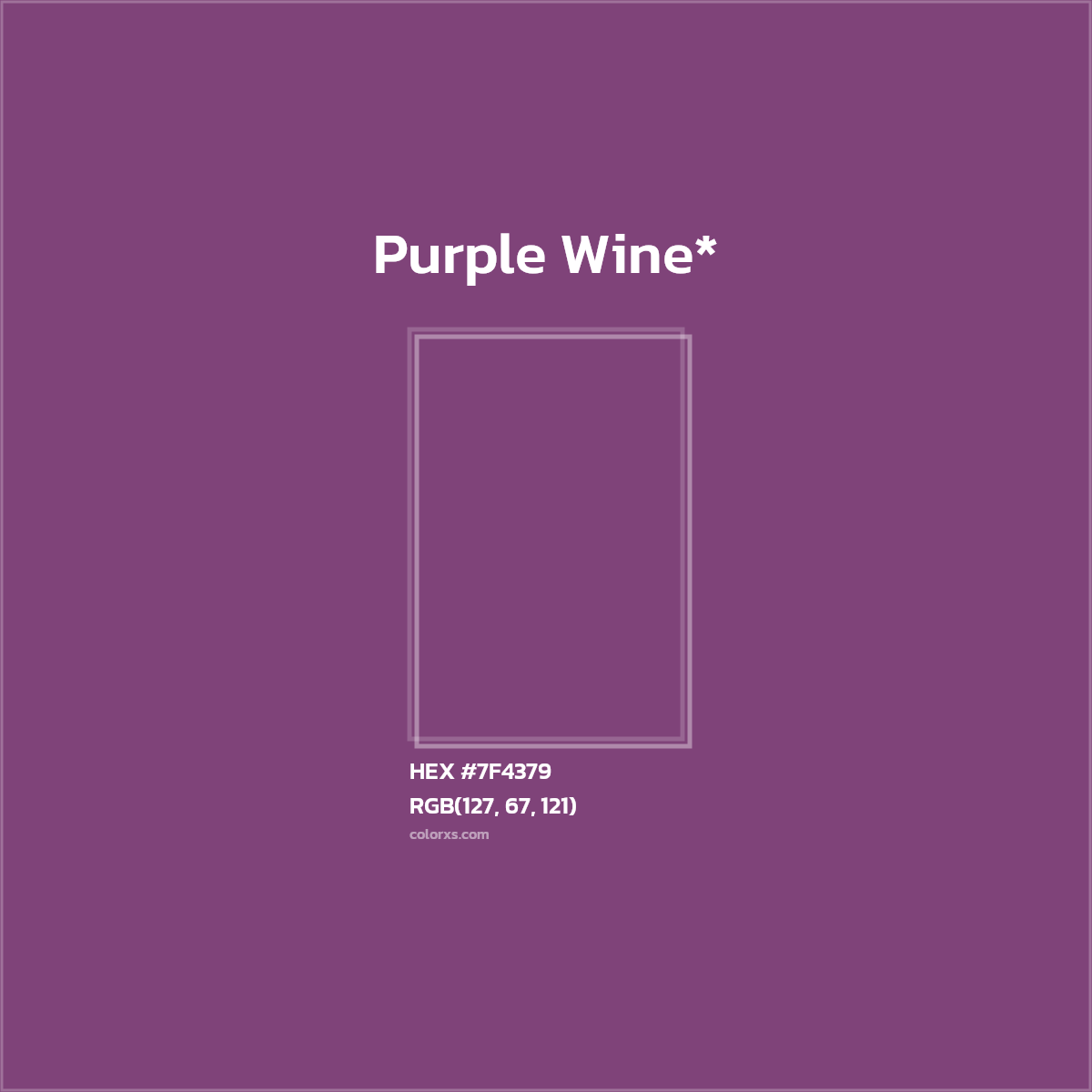 HEX #7F4379 Color Name, Color Code, Palettes, Similar Paints, Images