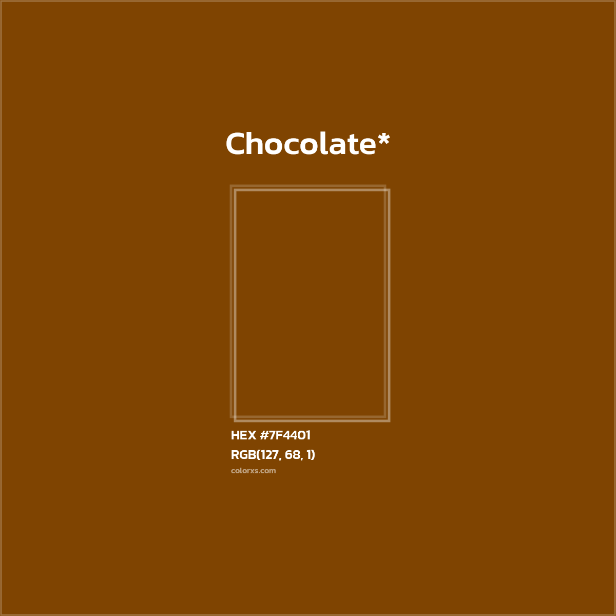 HEX #7F4401 Color Name, Color Code, Palettes, Similar Paints, Images