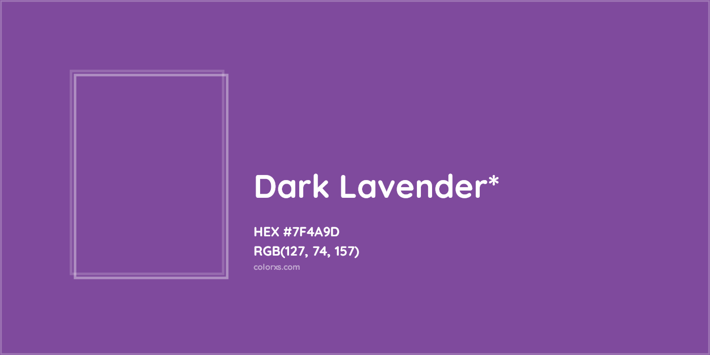 HEX #7F4A9D Color Name, Color Code, Palettes, Similar Paints, Images