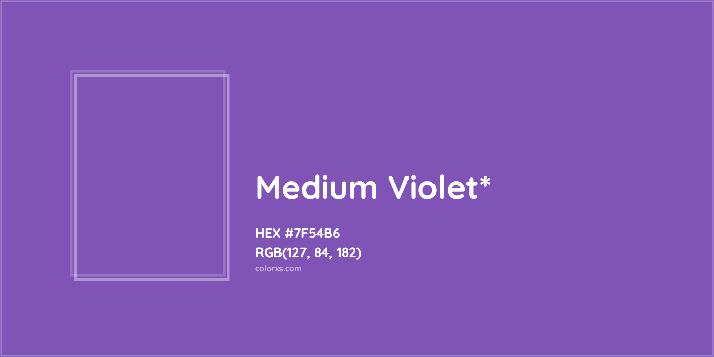 HEX #7F54B6 Color Name, Color Code, Palettes, Similar Paints, Images