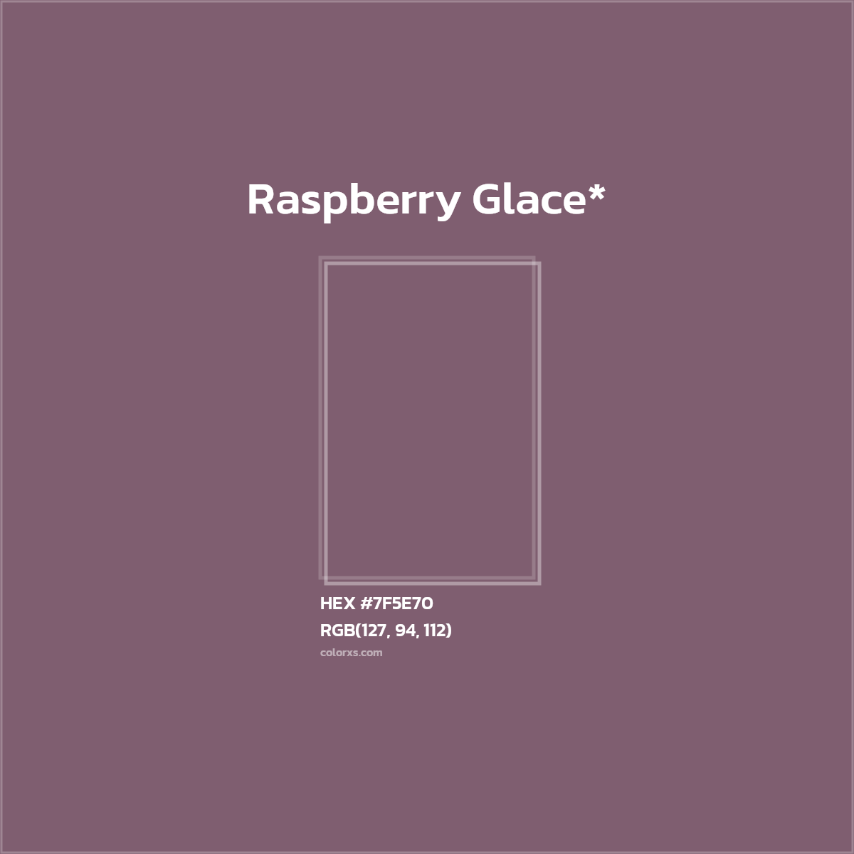 HEX #7F5E70 Color Name, Color Code, Palettes, Similar Paints, Images