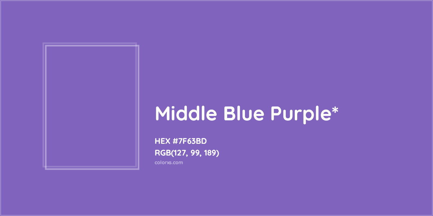 HEX #7F63BD Color Name, Color Code, Palettes, Similar Paints, Images