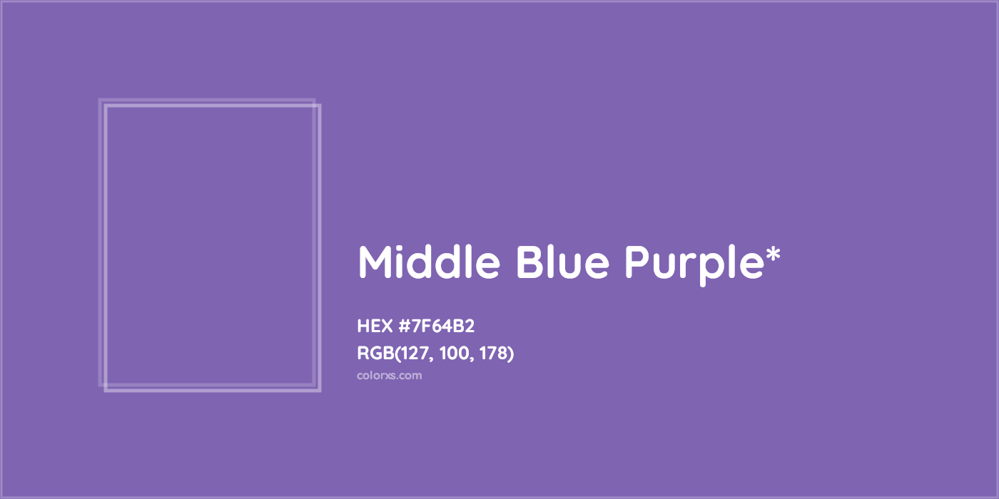 HEX #7F64B2 Color Name, Color Code, Palettes, Similar Paints, Images