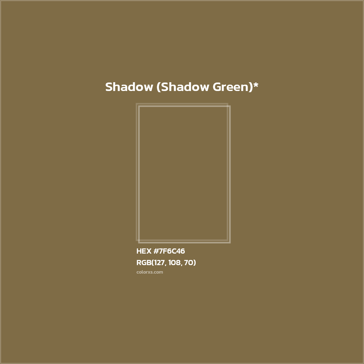 HEX #7F6C46 Color Name, Color Code, Palettes, Similar Paints, Images