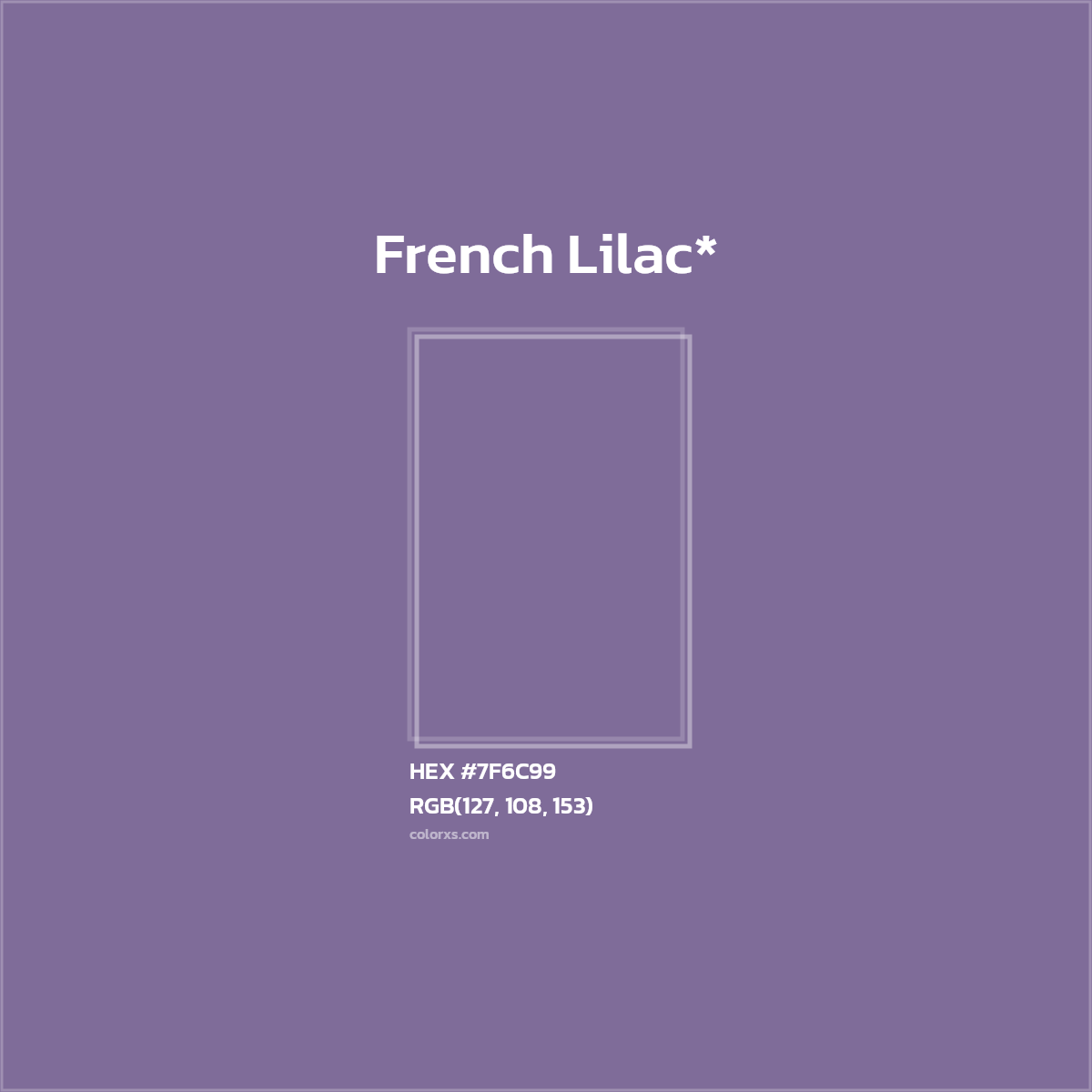 HEX #7F6C99 Color Name, Color Code, Palettes, Similar Paints, Images