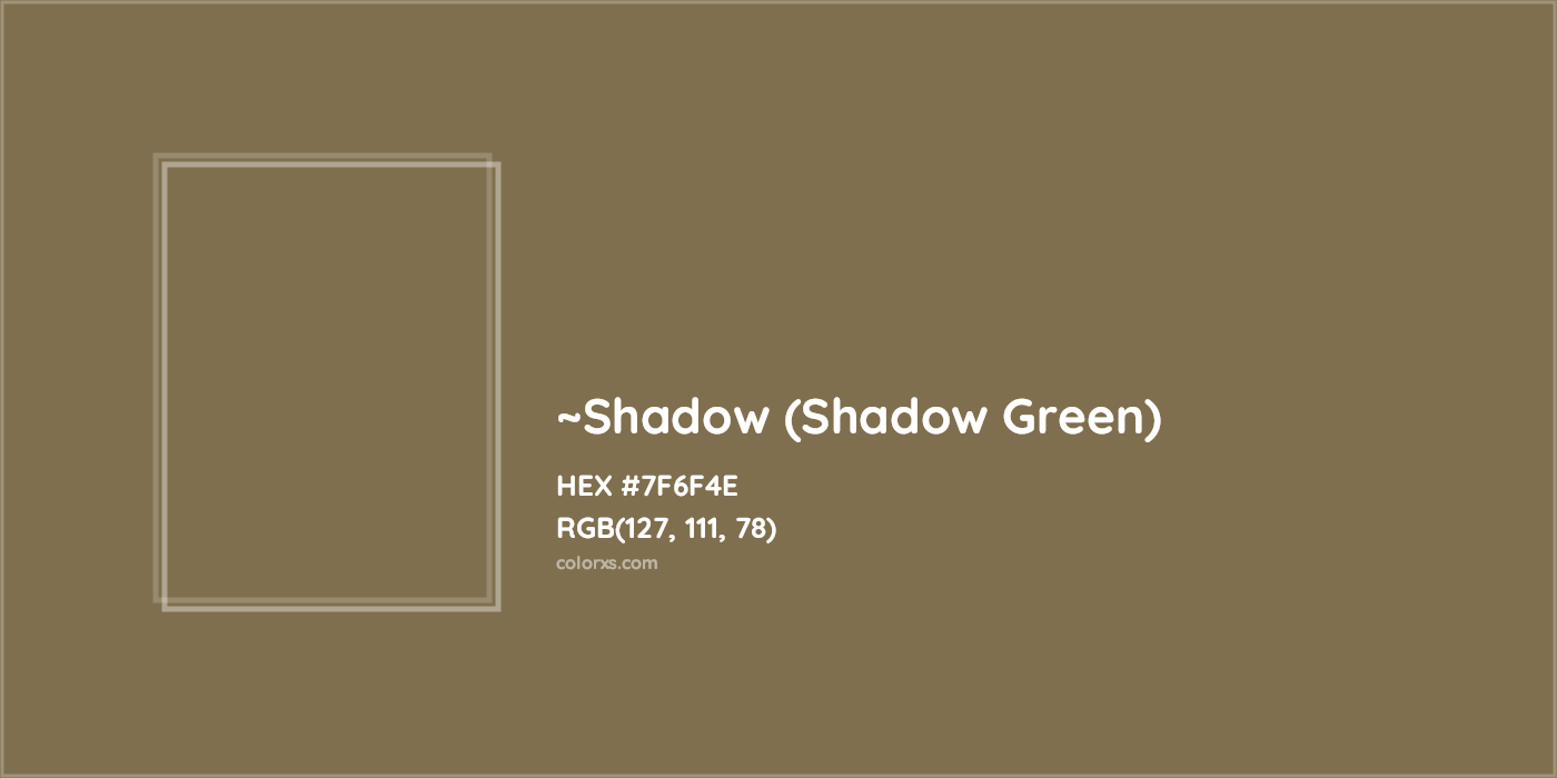 HEX #7F6F4E Color Name, Color Code, Palettes, Similar Paints, Images