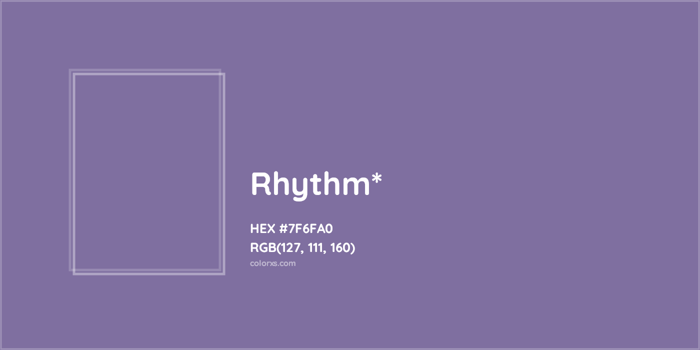 HEX #7F6FA0 Color Name, Color Code, Palettes, Similar Paints, Images
