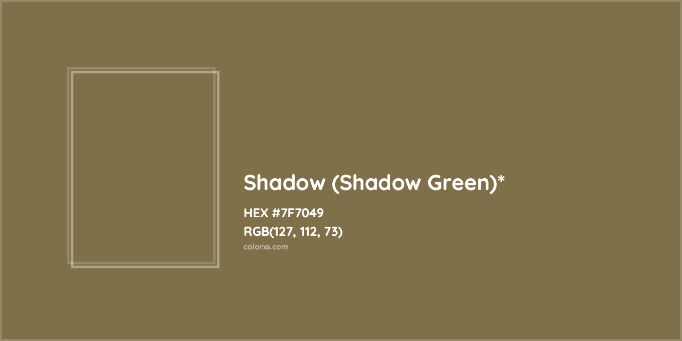 HEX #7F7049 Color Name, Color Code, Palettes, Similar Paints, Images