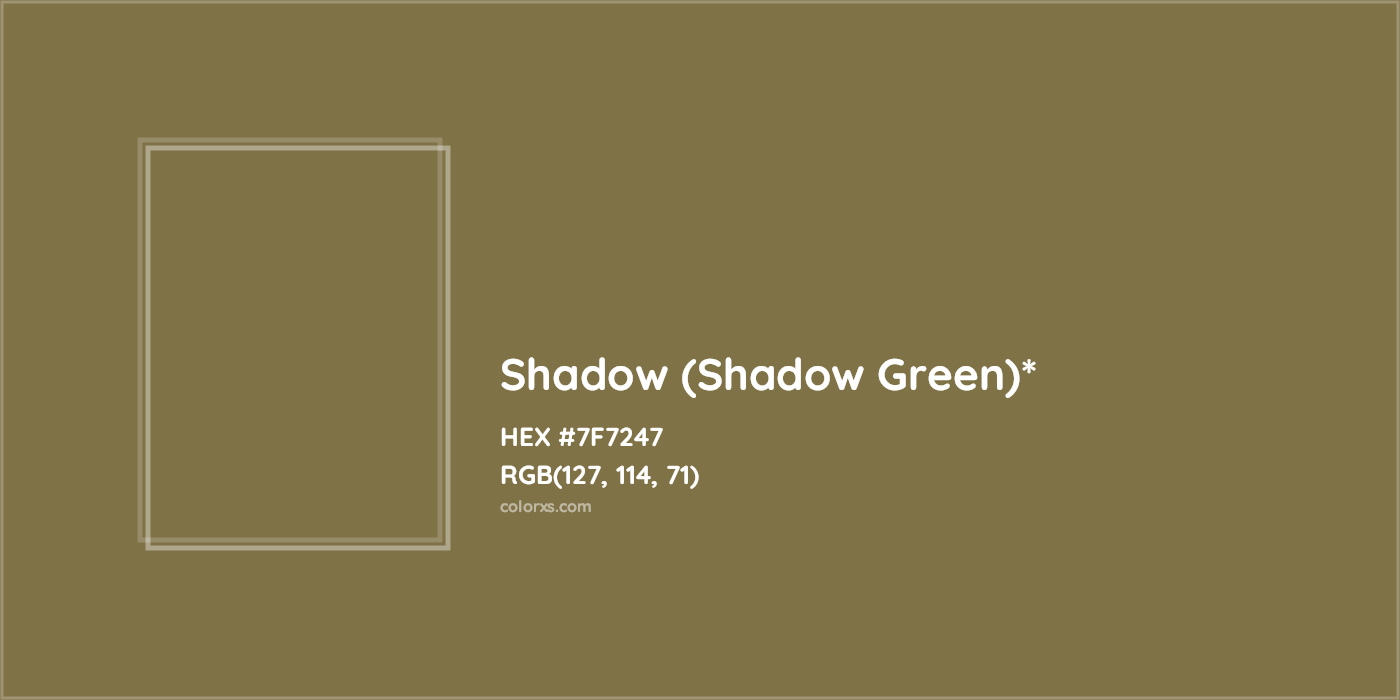 HEX #7F7247 Color Name, Color Code, Palettes, Similar Paints, Images