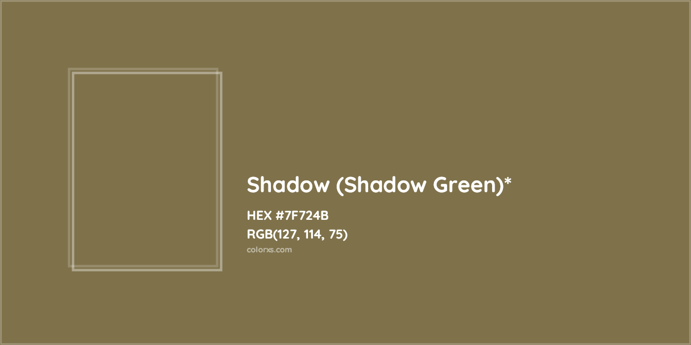 HEX #7F724B Color Name, Color Code, Palettes, Similar Paints, Images