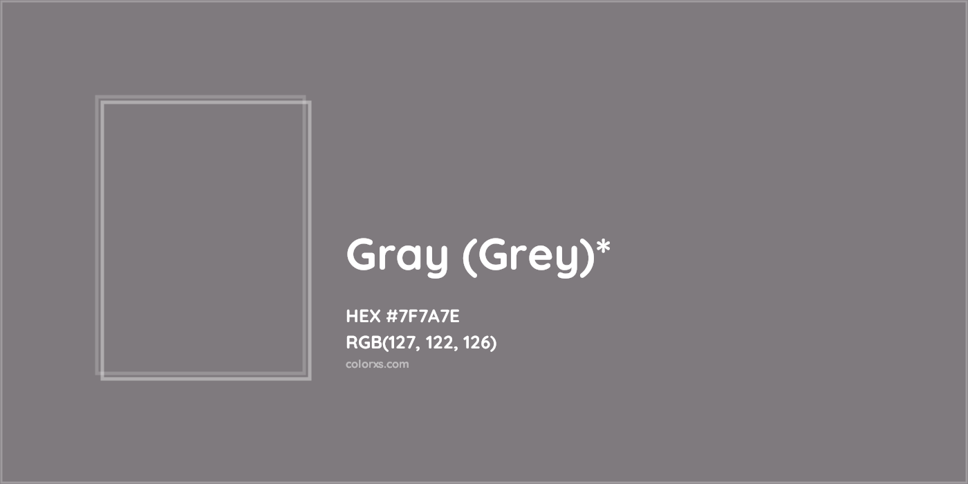 HEX #7F7A7E Color Name, Color Code, Palettes, Similar Paints, Images