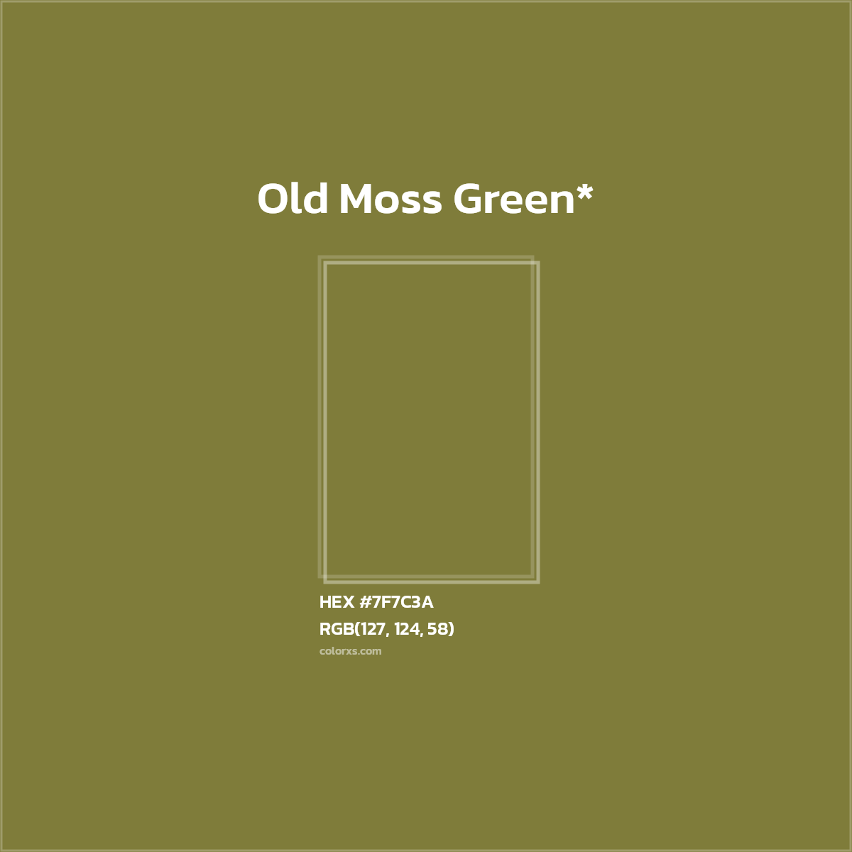 HEX #7F7C3A Color Name, Color Code, Palettes, Similar Paints, Images