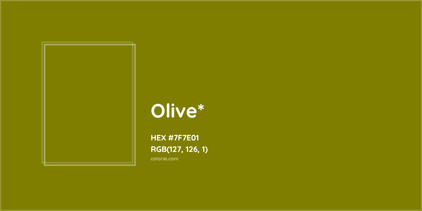 HEX #7F7E01 Color Name, Color Code, Palettes, Similar Paints, Images