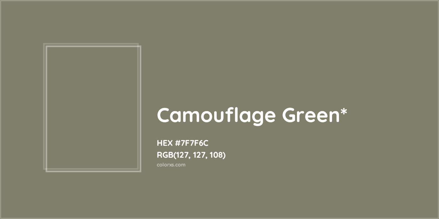 HEX #7F7F6C Color Name, Color Code, Palettes, Similar Paints, Images