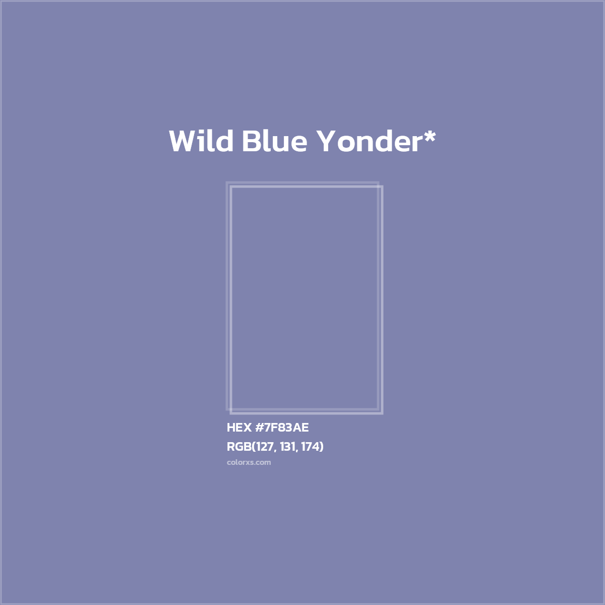 HEX #7F83AE Color Name, Color Code, Palettes, Similar Paints, Images