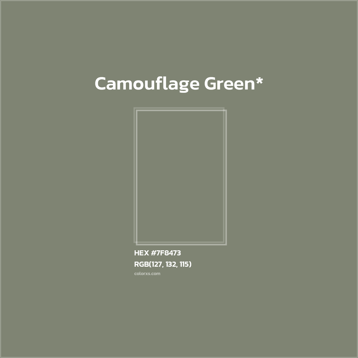 HEX #7F8473 Color Name, Color Code, Palettes, Similar Paints, Images