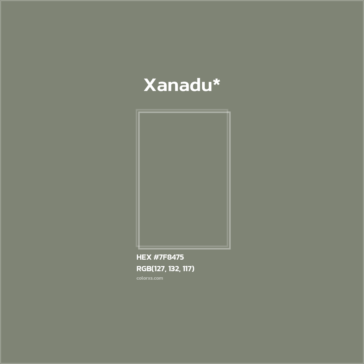 HEX #7F8475 Color Name, Color Code, Palettes, Similar Paints, Images