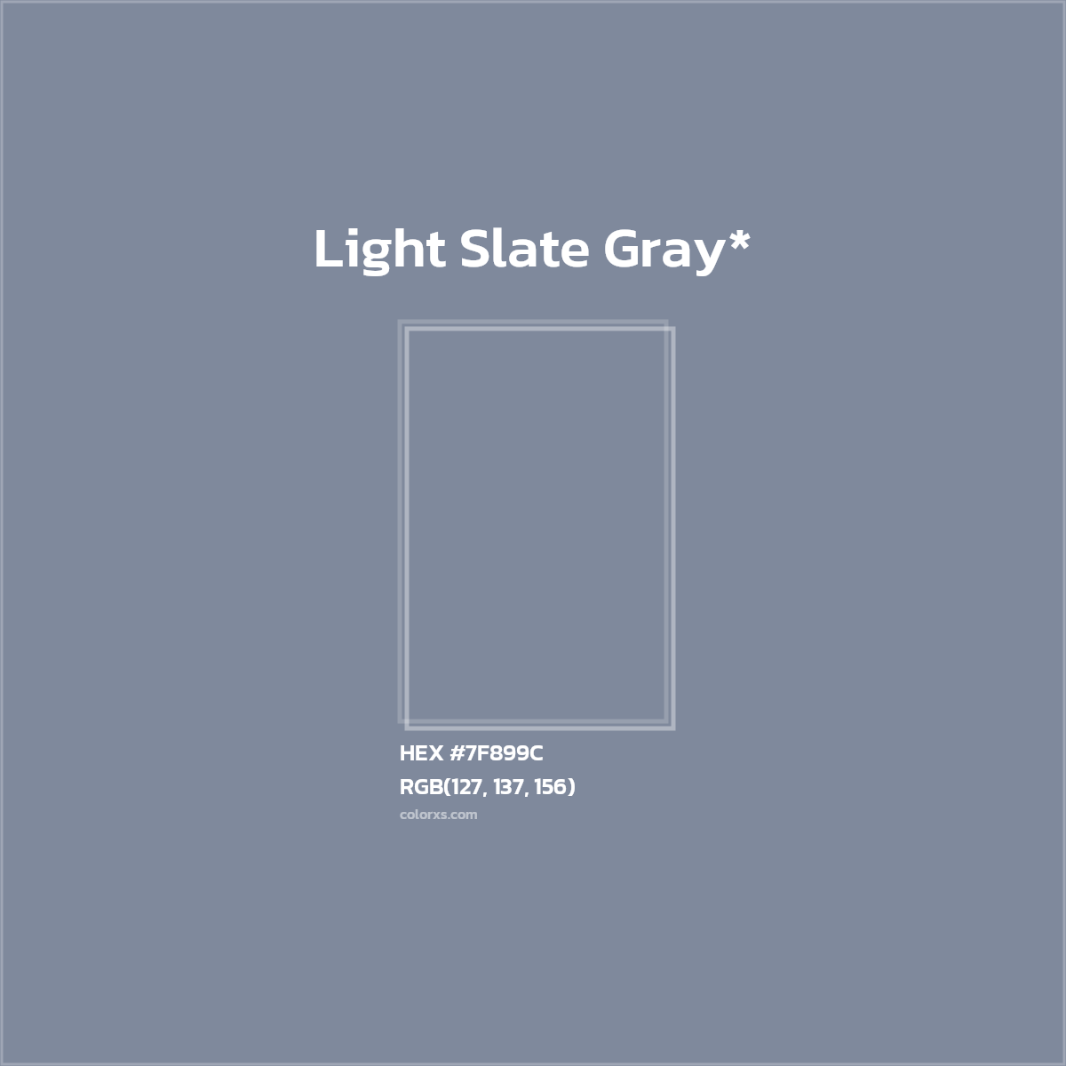 HEX #7F899C Color Name, Color Code, Palettes, Similar Paints, Images