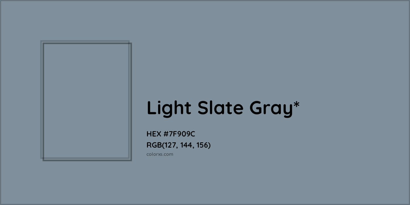 HEX #7F909C Color Name, Color Code, Palettes, Similar Paints, Images