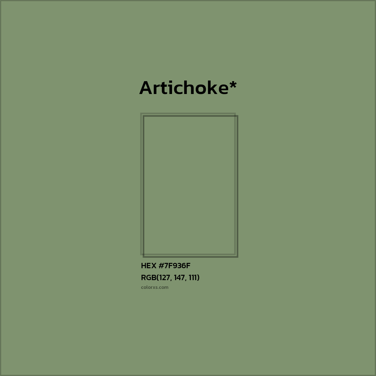 HEX #7F936F Color Name, Color Code, Palettes, Similar Paints, Images