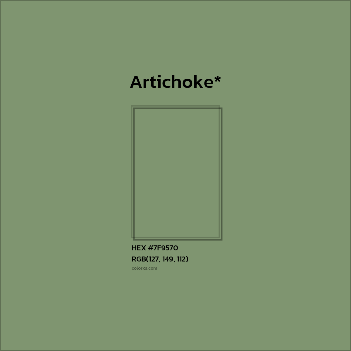 HEX #7F9570 Color Name, Color Code, Palettes, Similar Paints, Images