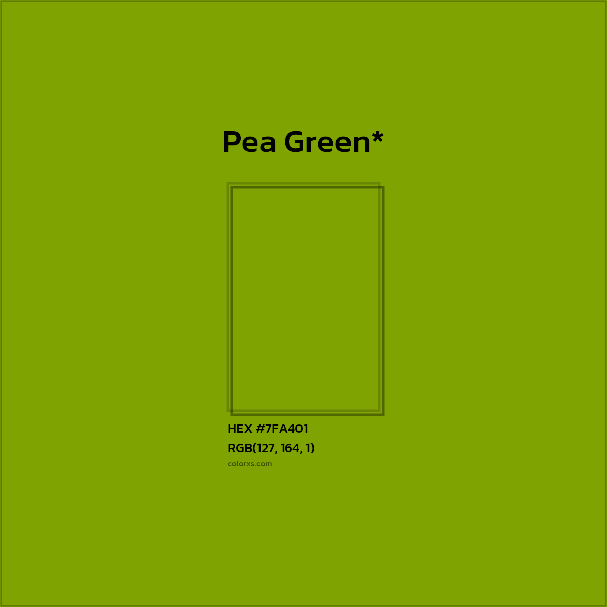 HEX #7FA401 Color Name, Color Code, Palettes, Similar Paints, Images