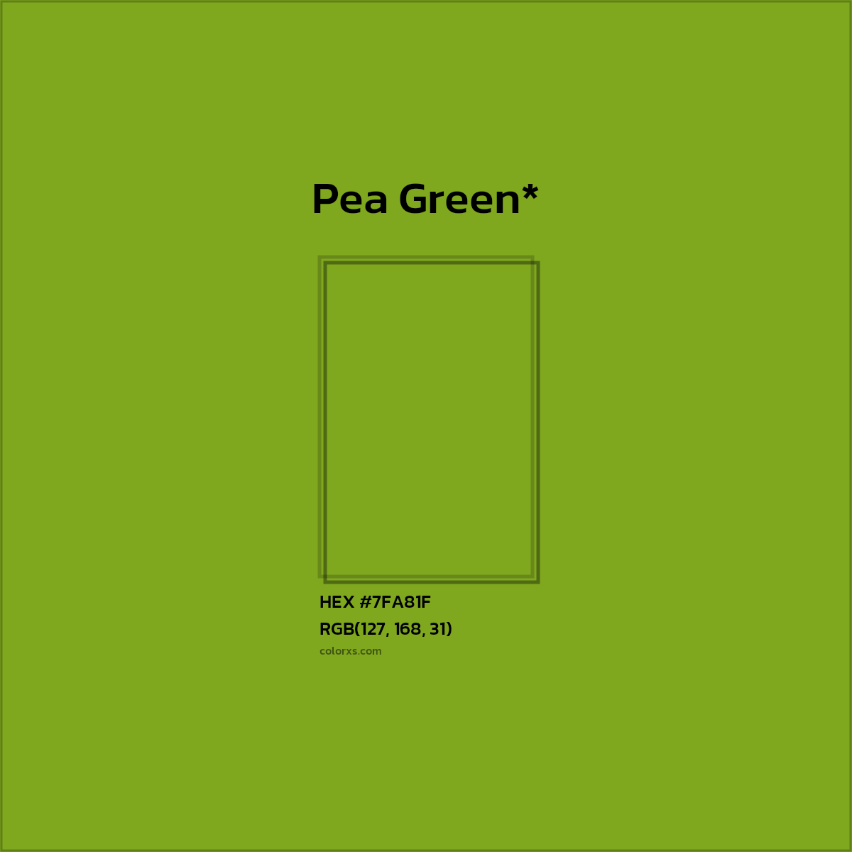 HEX #7FA81F Color Name, Color Code, Palettes, Similar Paints, Images