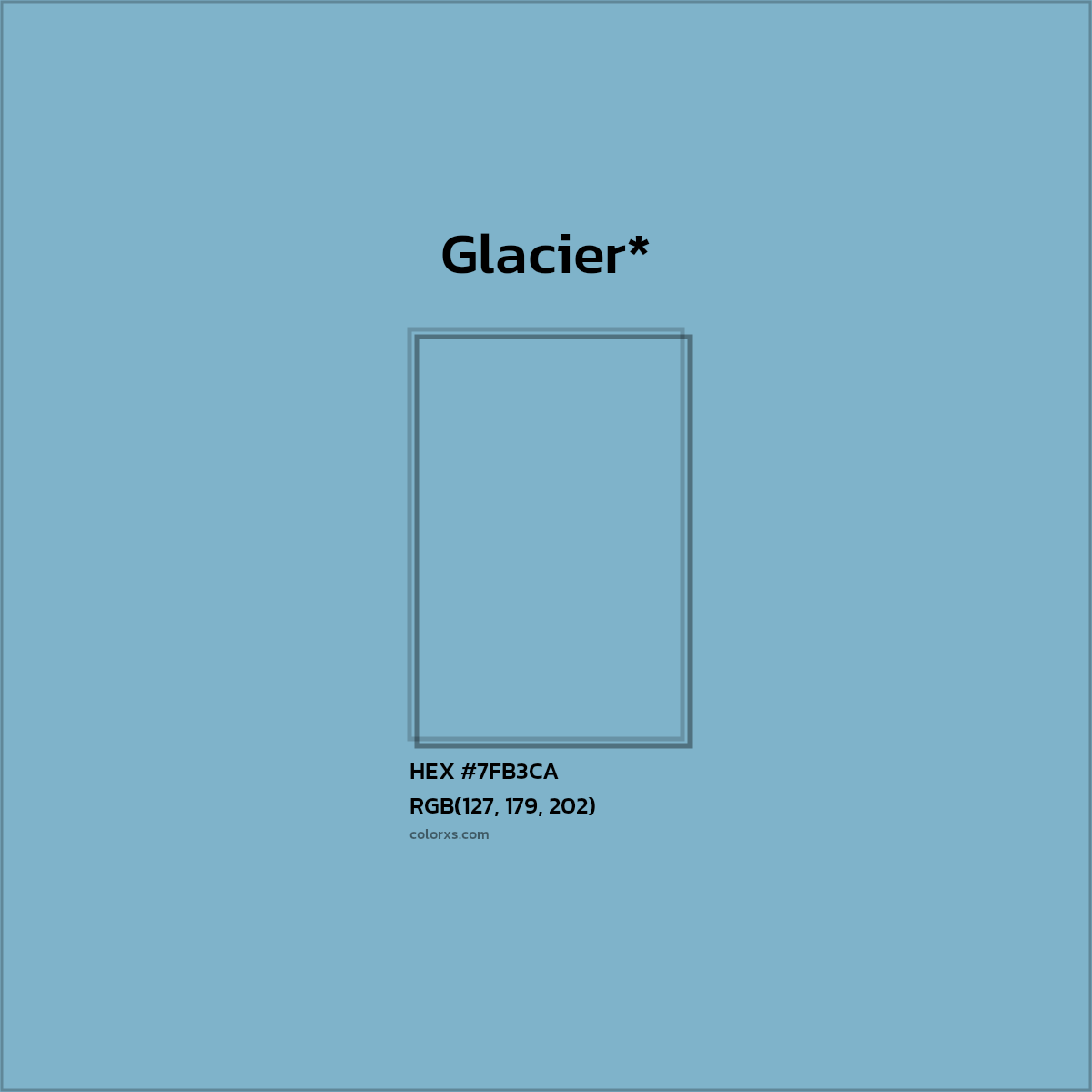 HEX #7FB3CA Color Name, Color Code, Palettes, Similar Paints, Images