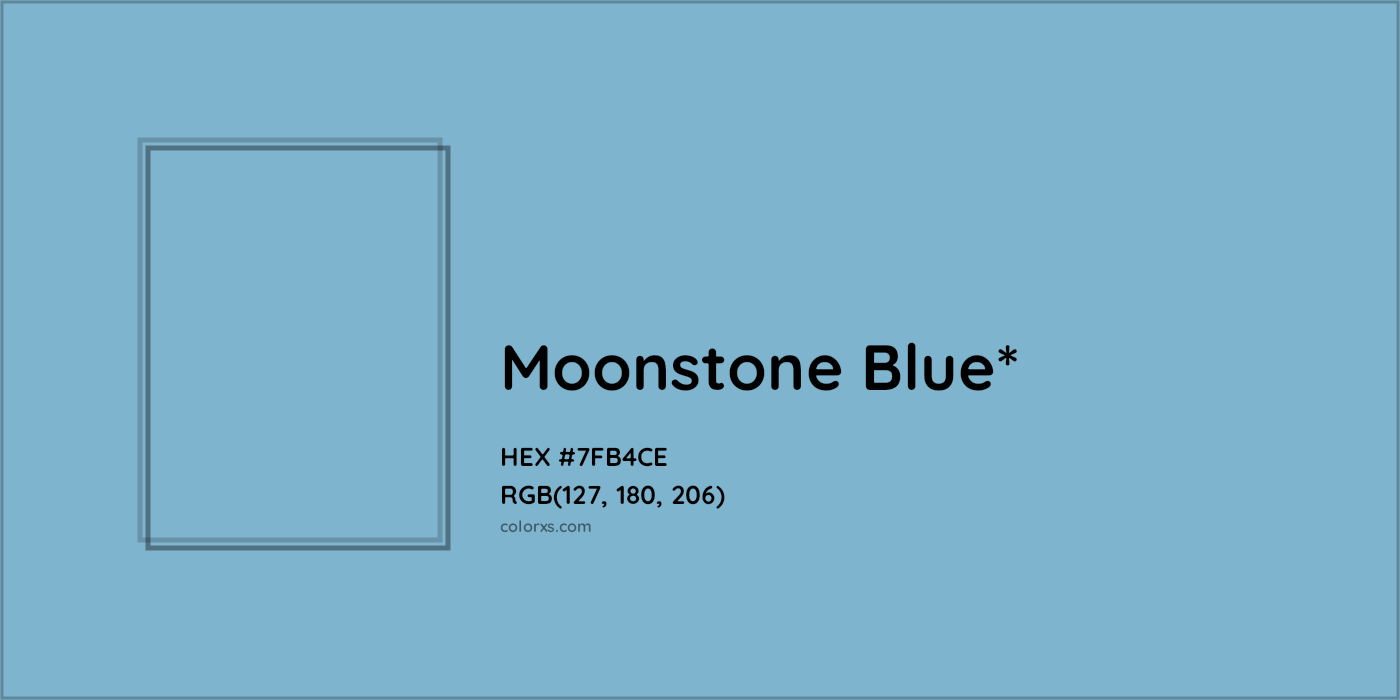 HEX #7FB4CE Color Name, Color Code, Palettes, Similar Paints, Images