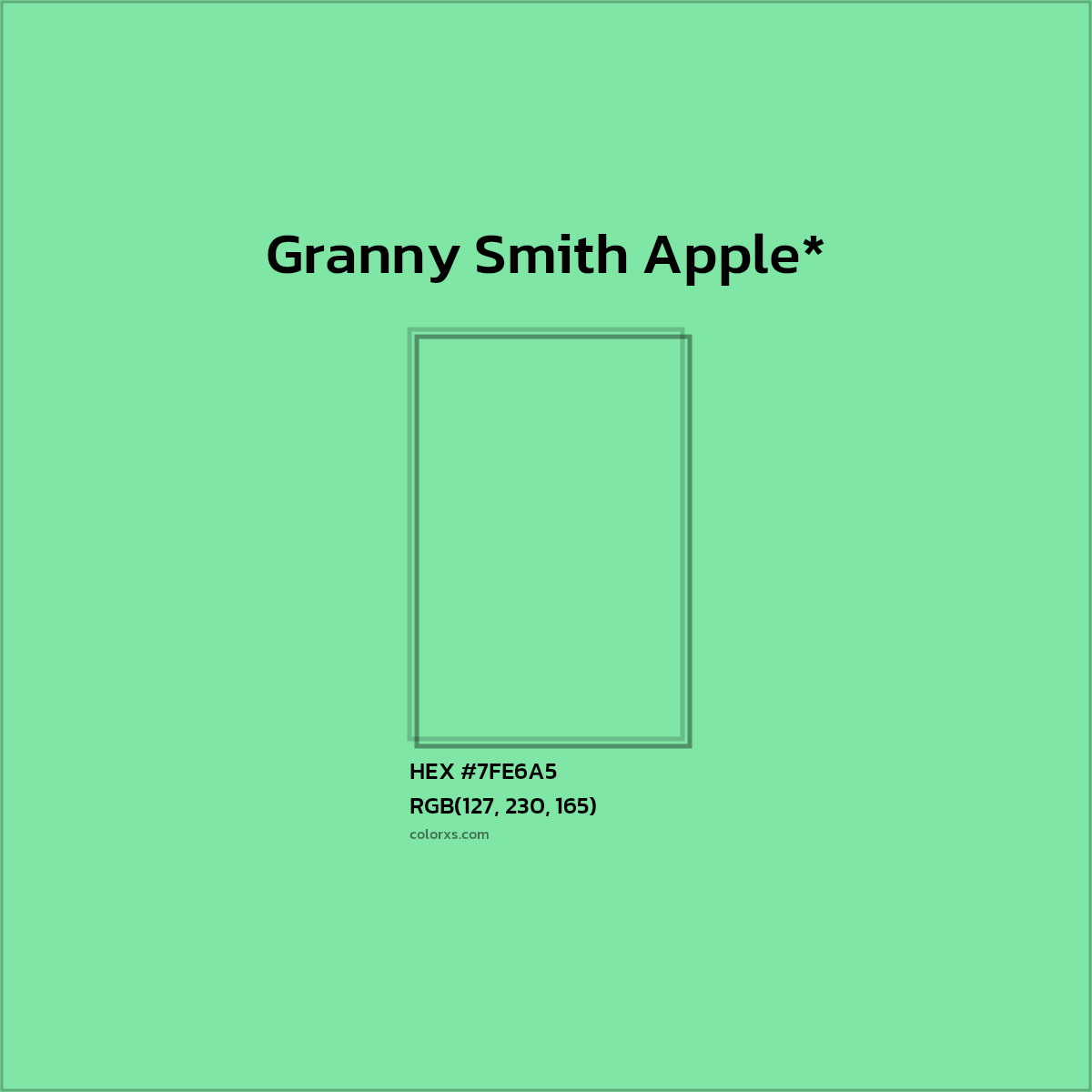 HEX #7FE6A5 Color Name, Color Code, Palettes, Similar Paints, Images