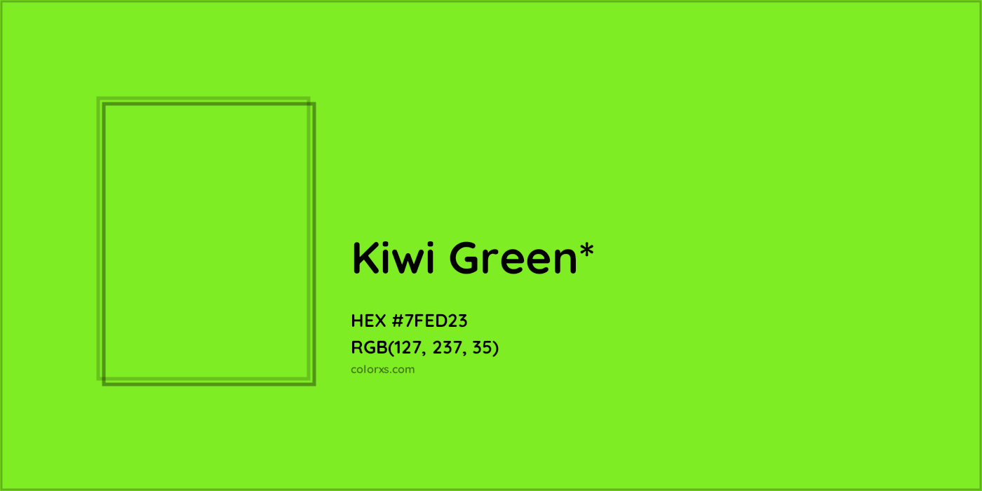 HEX #7FED23 Color Name, Color Code, Palettes, Similar Paints, Images