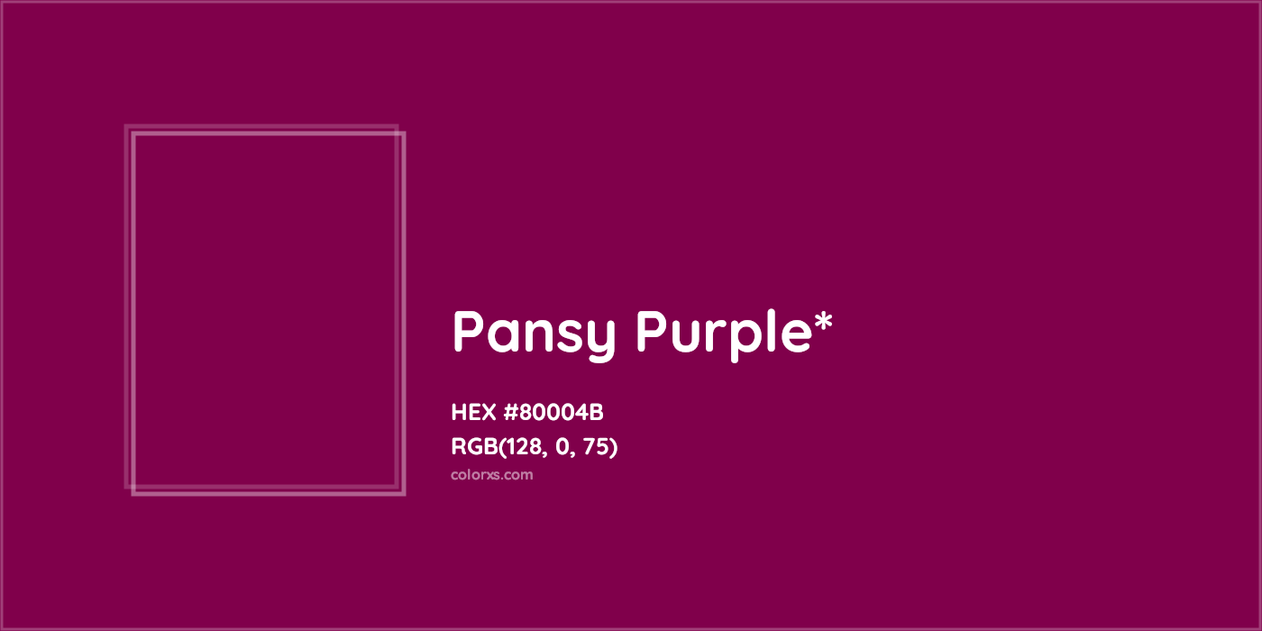 HEX #80004B Color Name, Color Code, Palettes, Similar Paints, Images