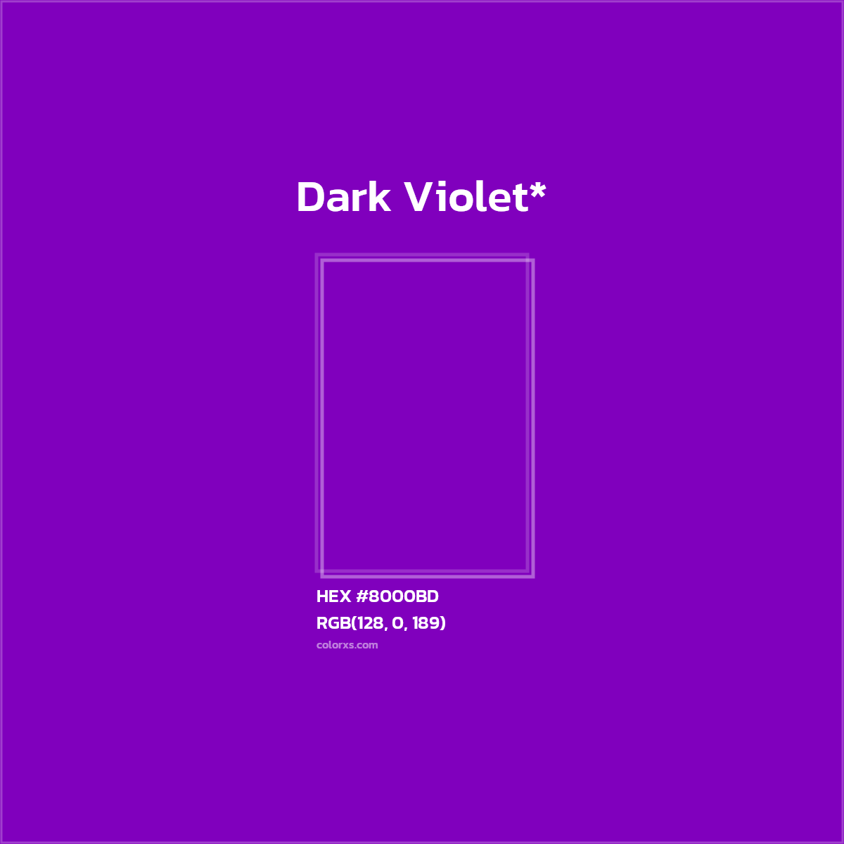 HEX #8000BD Color Name, Color Code, Palettes, Similar Paints, Images