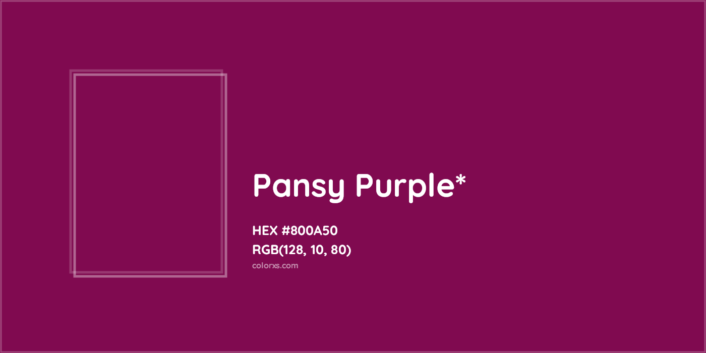 HEX #800A50 Color Name, Color Code, Palettes, Similar Paints, Images