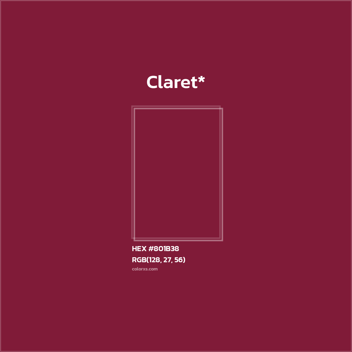 HEX #801B38 Color Name, Color Code, Palettes, Similar Paints, Images