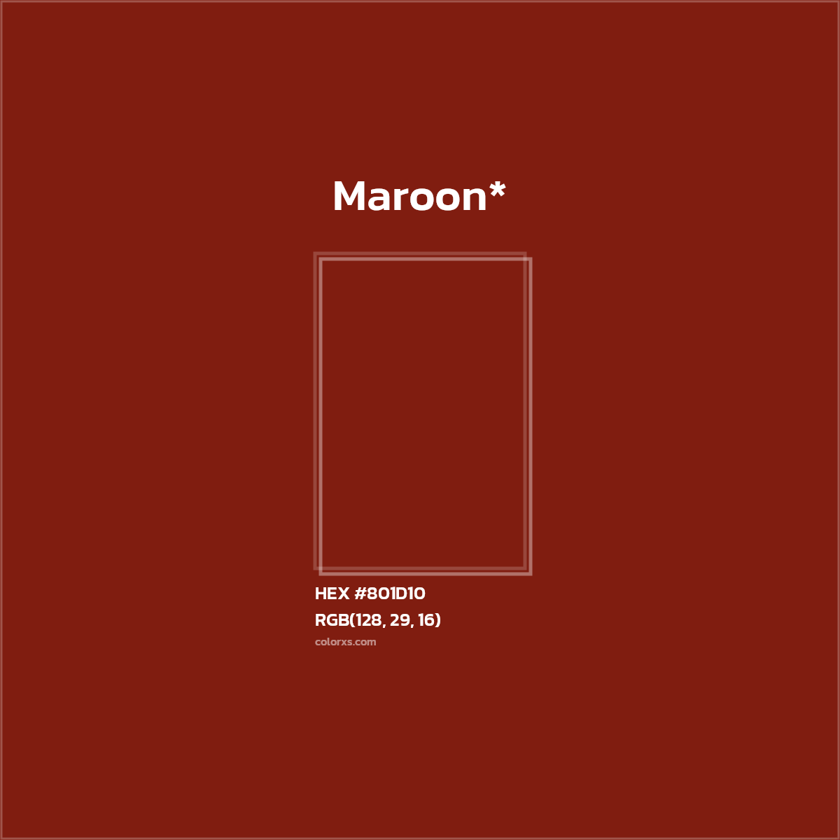 HEX #801D10 Color Name, Color Code, Palettes, Similar Paints, Images