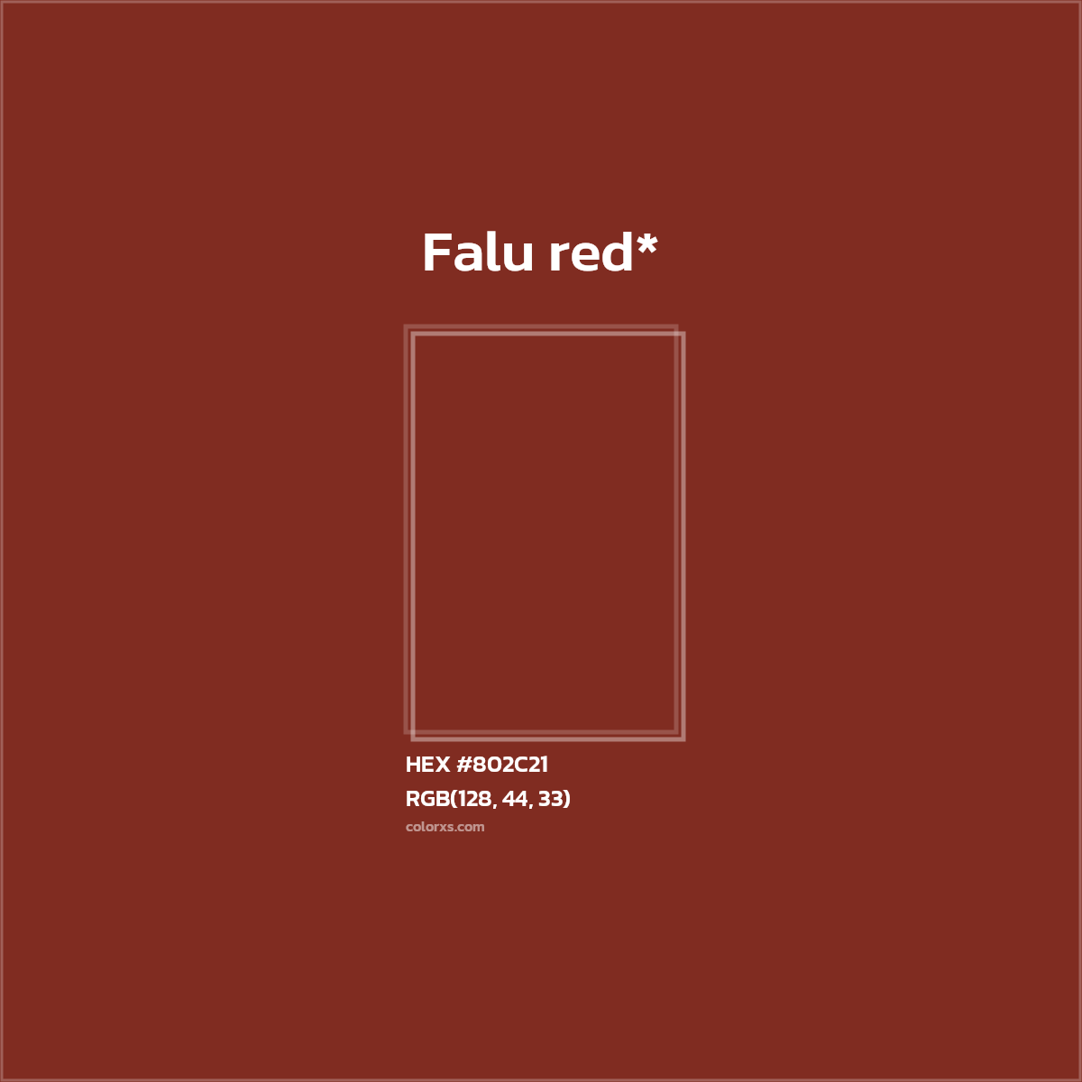 HEX #802C21 Color Name, Color Code, Palettes, Similar Paints, Images