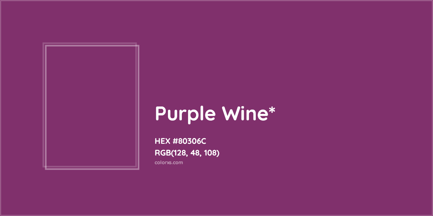 HEX #80306C Color Name, Color Code, Palettes, Similar Paints, Images