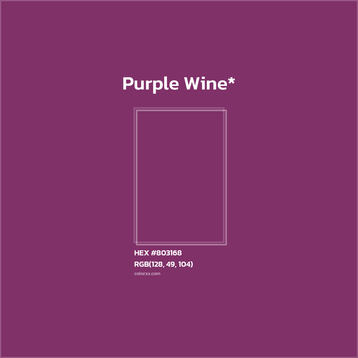 HEX #803168 Color Name, Color Code, Palettes, Similar Paints, Images