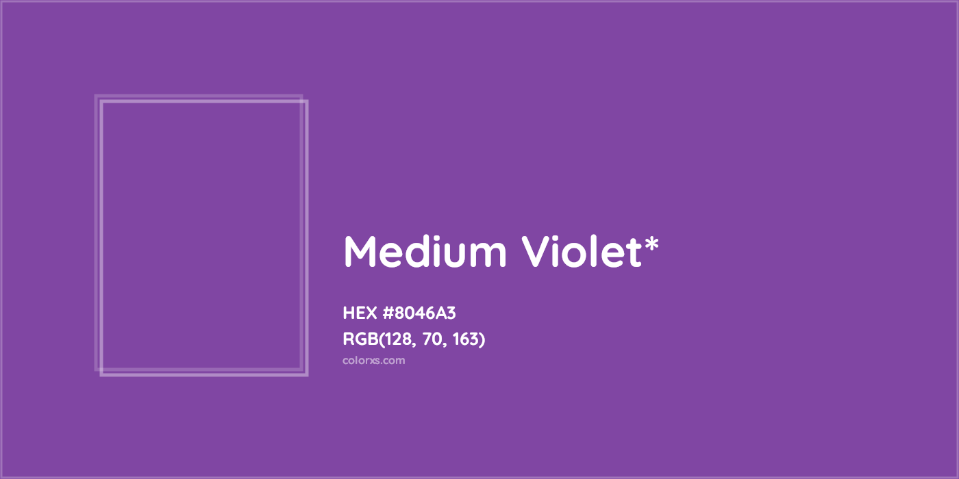 HEX #8046A3 Color Name, Color Code, Palettes, Similar Paints, Images