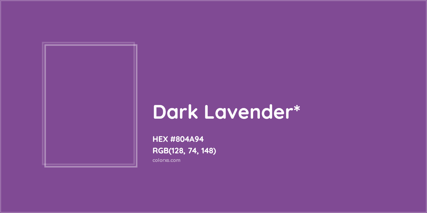 HEX #804A94 Color Name, Color Code, Palettes, Similar Paints, Images