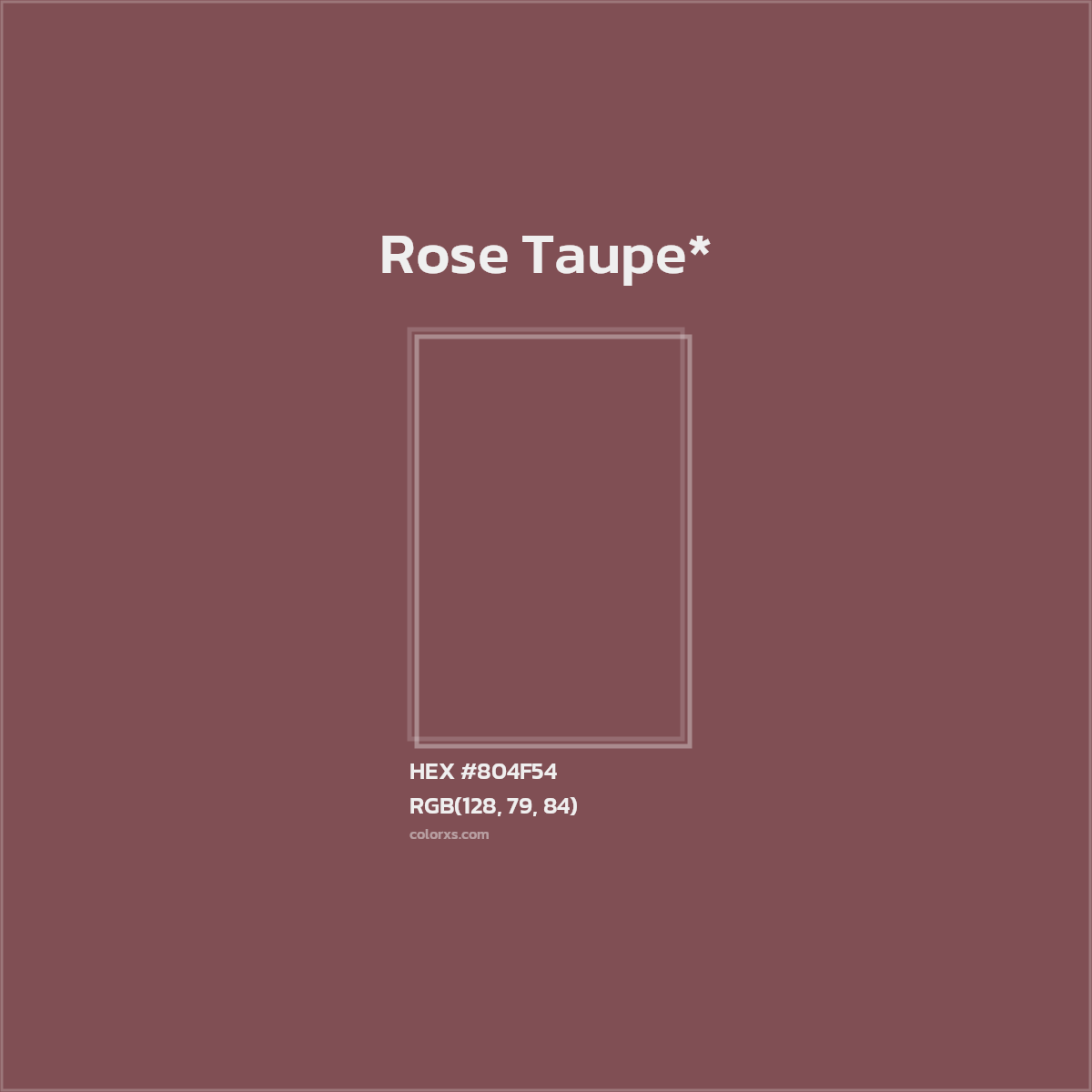 HEX #804F54 Color Name, Color Code, Palettes, Similar Paints, Images